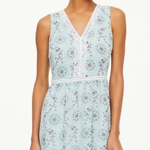 Medallion Lacy Flare Dress